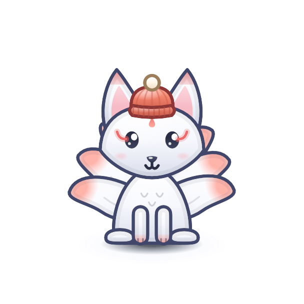 Yuki بقبعة صوفية.